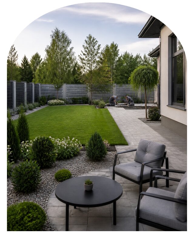 Благоустройство загородного участка в Кирове-Чепецке от 271850 р. | Метпроект-Крв